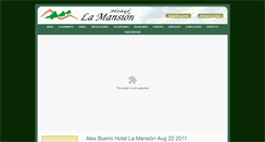 Desktop Screenshot of hotellamansionsajoma.com